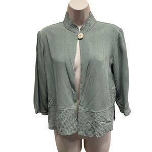 Rabbit rabbit designs women’s sage green cardigan petite 4 cottagecore lagenlook